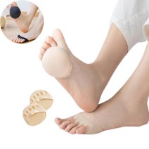 라온재이 제휴 맨발걷기양말 발아치무너짐 앞발바닥통증 앞꿈치 패드 베이지