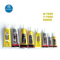 다목적 b7000 b8000 t7000 t8000 glue mobile phone screen adhesive clear liquid glue 슈퍼 접착제 diy mobile ph, t8000- 투명, 15ml