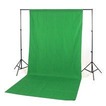 정수생활건강 크로마키 배경천 고급형 1.5M x 3M 2M 3M 개인방송 촬영 배경지 크로마키천, 1개, 배경천2mx3m검정