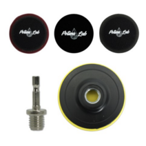 포션랩 자동차 폴리싱 전동드릴 광택패드 풀세트, 혼합색상, 5세트