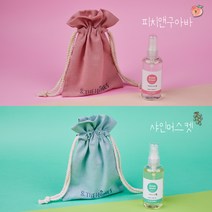 앤더홈즈 1+1 섬유향수 과일향 피치앤구아바 룸스프레이 100ml 드레스퍼퓸, 1set, 피치앤구아바+샤인머스켓