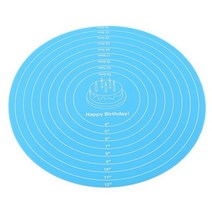 도자기 물레 기계 공예 공방 15-30cm 휠 양면 알루미늄 턴테이블 diy 클레이 도구 로터리 플레이트 케이크 회전 테이블 클레이 도구, 파란색 테이블 매트