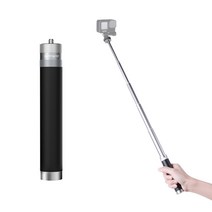 오토케 SUNNYLIFE 다용도 6단 확장로드 AC-T17 연장 연결 짐벌 카메라 셀카봉 고정용 오즈모 포켓 액션캠, 티타늄