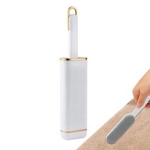 개 고양이 털 제거 보풀 제거기 자동 청소 보풀 클리너 롤러 재사용 가능한 정적 먼지 제거 브러시 양면 모, 03 White
