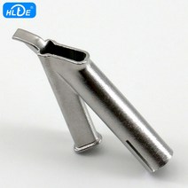 HLTE 6*6*8mm 삼각형 속도 용접 노즐 공기 총 열 플라스틱 용접기 PP/PE/pvc에 대 한 5mm 라운드 팁