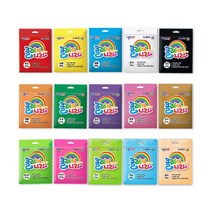 종이나라 클레이나라 점토 10p, 노랑, 50g