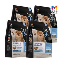 목우촌 [펫 파라다이스]목우촌 펫9단 포메라니안전용 1.8kg x4, 닭고기+글로코사민, 4개