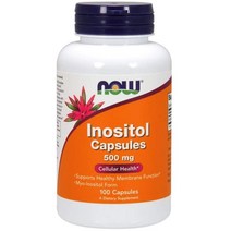 나우푸드 이노시톨 500mg 캡슐, 100개입, 6개