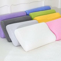 이솔홈 국내산 순면 피그먼트 메모리폼 베개커버 기능성베개, 단품