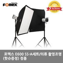 FOMEX 포멕스 E600 SS-A세트/사진 스튜디오 조명