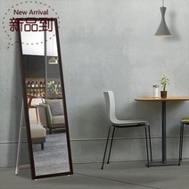 침실스텐드 체경 전신 거울 옷장 가정용 시험해 보다 슈즈 S받침대 응접실이 있다 벽걸이 세우다 1981731425, 실버 155 *45 _두꺼운 방폭
