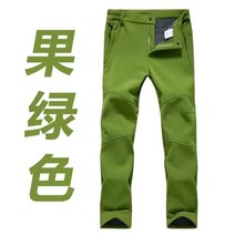 남자 겨울 방한 방수 바지 동절기 배달 작업복 Warm Winter Men Soft Shell Pants Travel Plus Waterproof