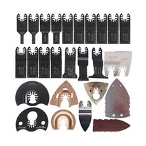 와이지알씨 멀티커터 절단석 악세사리 100종 세트 만능커터 목공 금속용 각종 커터 샌딩 패드 페이퍼