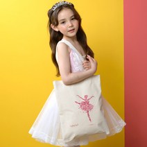 장미꽃잎발레리나 에코백