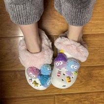 해외직구상품 크록스겨울슬리퍼 호환용 털안감 내피 따뜻한 양모