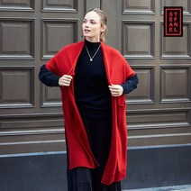 [런칭가89 900원]스테파넬 라나100 숄가디건 (겨울 메리노울)