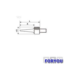 ForU54 미쓰도요 포인트 1개 공구 소모성자재 안전용품 사무용품 배관자재 전기용품