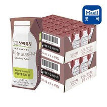 매일 상하목장 유기농코코아 우유 125ml 멸균, 2박스