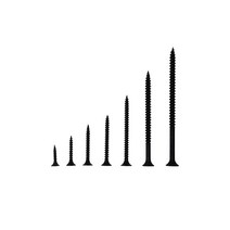 외날 석고피스 DIY피스 목공피스 목재피스, 석고피스(흑색), 6X32(1000개)