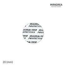 PSP실링지 20mm 10장 과일잼 수제청 밀폐 밀봉포장