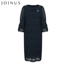 [조이너스]하트무늬 러플카라 원피스-JF19OP0302782A