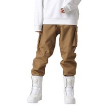 남성 여성-30 온도 방풍 방수 따뜻한 눈 바지 겨울 스키 스노우보드 브랜드