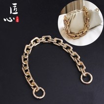 DAPANDA B가 클라우드 백 장식 체인 슬링백 액세서리를 적용한 미니 숄더 스트랩