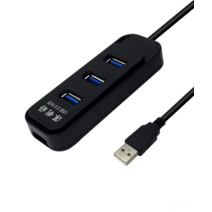 DFMEI 1- 포인트 4- 포트 USB 허브 세미퍼 2.0USB Hub 4- 포트 변환 세미퍼, 주황색