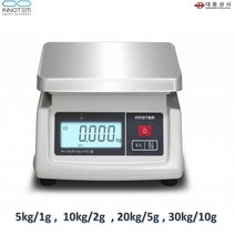 O대동상사 충전식전자저울 T-28 30kg(10g) 아답터제공 국산 기본
