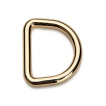 파이프 D링 29MM - 라이트골드, 단품