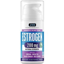 USKORNET 갱년기 완화를 위한 여성 프로게스테론 크림 3000 mg 대두가 없는 비 GMO, 에스트로겐 크림, 1개