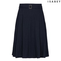 플레어 벨티드 스커트 (VESAF2349)