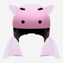 기타 3D 입체 포인트 부착식 악세사리 동물귀 핑크 낱개1개 헬멧 오토바이크 자동차량 등, 상세페이지 참조
