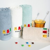 송월타월 쓰리베어즈 데일리 수건, 8장, 골고루