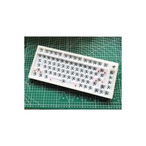 키보드 스킨 덮개 커버 75V3/75V5 기계식 스페셜 새 버전 어퍼 케이스 (노브 포함) 블랙 화이트 겨울 멜론 호환 Ik75/SK75, 75V5 Transparent