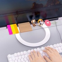 웰메카 모니터메모보드 거치형 메모