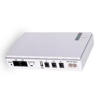 휴대용 ups 미니 미니 UPS 무정전 전원 공급 장치 10400 mAh 와이파이 라우터 대용량 5V 9V 12V 백업, 08 8800MAH EU-white