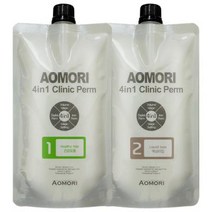 아오모리 4i 클리닉 펌 400ml+400ml 1제건강모발용+2제액상, 4in1 클리닉 펌 400ml+400ml
