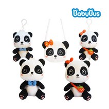 베이비버스 키키 묘묘 팬더 봉제인형 가방걸이 크로스백, 묘묘 가방걸이