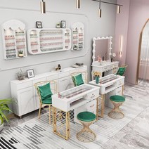 네일 아트 테이블 책상 세트 매니큐어 의자 세트모던 네트 레드 유럽 스타일, 투명한, 공식 표준