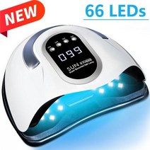 SUNX10 Max Lampara UV LED 네일 램프 모션 감지 젤 폴리쉬 건조 매니큐어 살롱 전문 UV 램프, SUN X10 Max+UK Plug