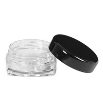 다데 소분 투명 크림 화장품 공병 용기 5g DD-10220, 화이트, 1개