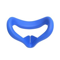 VR Oculus quest 2 케이스 교체 용 페이스 패드 실리콘 아이 커버 oculus quest 2 액세서리 용 땀 방지 마스크 커버 vr 안경, 파란색