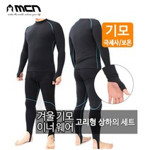 MCN MCN 이너웨어 MTW+MPW H-017 블랙 오버히트기어 세트