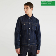 베네통 베네통 Keith Haring patch denim jumper 0F_2AW753FH8_905