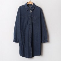 아이우먼 카라데님절개롱남방 LOA957M010 빅사이즈