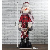 크리스마스 연출 대형 눈사람 인형친구 눈사람모형 샵