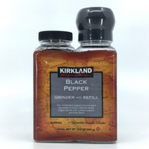 커클랜드 흑후추 그라인더 앤 리필 178gx2 블랙페퍼 코스트코, 1팩