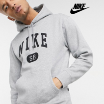 나이키 SB 스케이트보딩 마치 래드니스 컬리지 후드티 남성 그레이