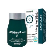 아티초크 아티쵸크 알티초크 유기농 추출 분말 가루 추출물 추출물정 100% 프랑스 귀족채소 프리미엄, 6병, 60정